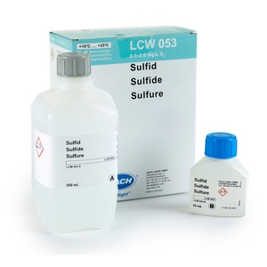 Hach Sulphide reagent set 0.1 - 2.0 mg/L S²⁻, for 35 Tests