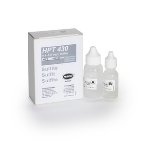 Hach Sulfite reagent set 0.1-5.0 mg/L SO₃, for 100 Tests