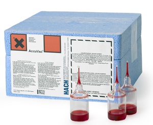 Hach Fluoride Reagent, Accuvac, 0.02-2.00 mg/L F