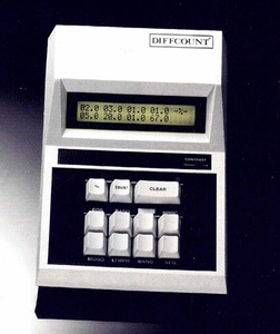 Electronic Differential Tally Counter, DIFFCOUNT