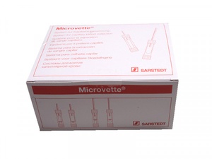 Microvette® blood collection tube, round bottom inner, 500 µl