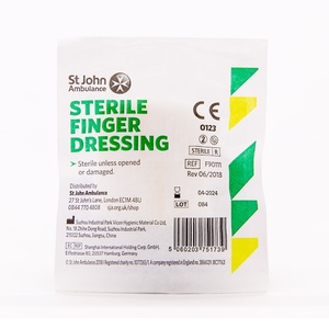 St John Ambulance 3.5x3.5cm Sterile Finger Dressing