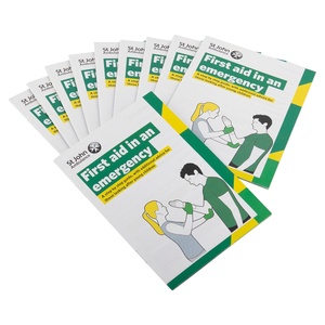 St John Ambulance First Aid in an emergency Booklet