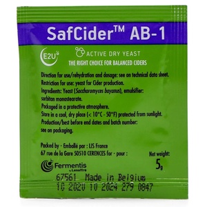 Fermentis SafCider™ Dry Yeast for brewing