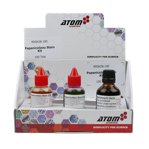 Atom Sci. Papanicolaou Stain Kit for 100 Tests