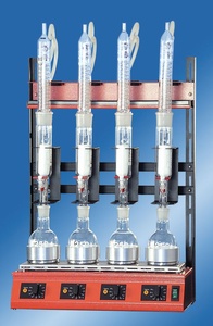 BEHR Behrotest® R104S Serial Soxhlet's extraction system, 100mL x 4 Samples
