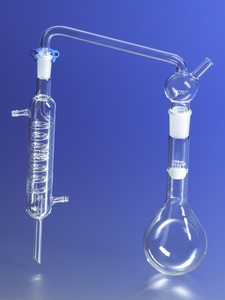 Pyrex® Kjeldahl nitrogen distilling apparatus, ST joints, 500mL