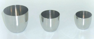 VWR® Crucible, Stainless Steel 304