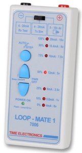 Time Electronics  Handheld Loop Simulator and Source (Loop-Mate 1), 4 to 20 mA