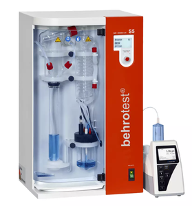 BEHR Behrotest® S5 Steam Distillation Unit with Automatic Addition (NaOH, H₂O, H₃BO₃)