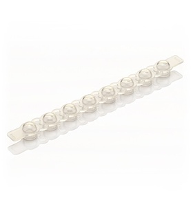Thermo Scientific™ Applied Biosystems™ MicroAmp™ 8-Cap Strip, Dome shaped, clear