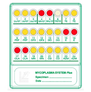 Liofilchem® Mycoplasma System Plus for 20 Tests