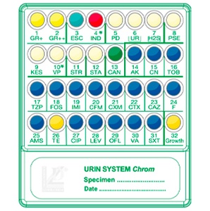Liofilchem® URIN SYSTEM Chrom for 20 Tests