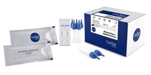 CerTest Rotavirus + Adenovirus one step combo test Kit with Stool vials