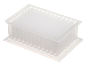 Thermo Scientific™ Abgene™ 96 Well 2.2mL Polypropylene DeepWell™ Sample Processing & Storage Plate, Sterile