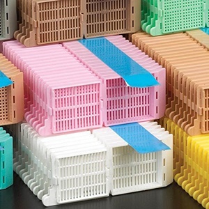Tissue Embedding Cassettes with Attached Lid, 35° Writing Area