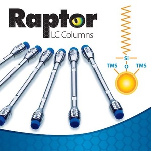 Raptor C18, 2.7 µm, 50 x 2.1 mm HPLC Column