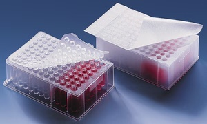 Biologix 96 Round Deep Well Plate,1.0ml, U bottom, DNase & RNase free, With Cap, Non-sterile