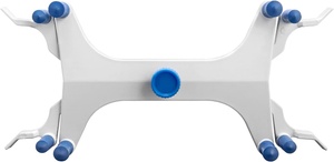 Double Burette Clamp, Adjustable Aluminum, with High-Strength Alloy Jaws