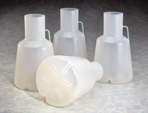 Tunair™ shake flask, 2.5L, clear polypropylene, full baffle