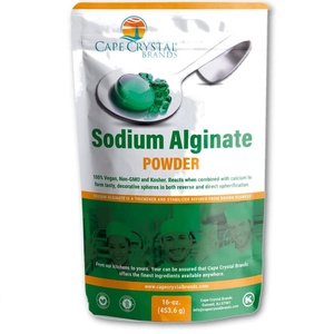 Sodium Alginate 100% Food Grade, 450g