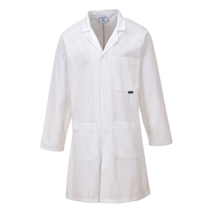 Standard White Cotton Laboratory coat, C851