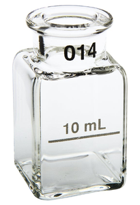 Hach Sample Cell: 1" Square Glass 10 mL matched set of 8