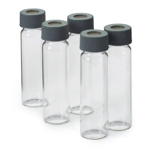 Vial, Precleaned Glass, 40 mL, with Cap
