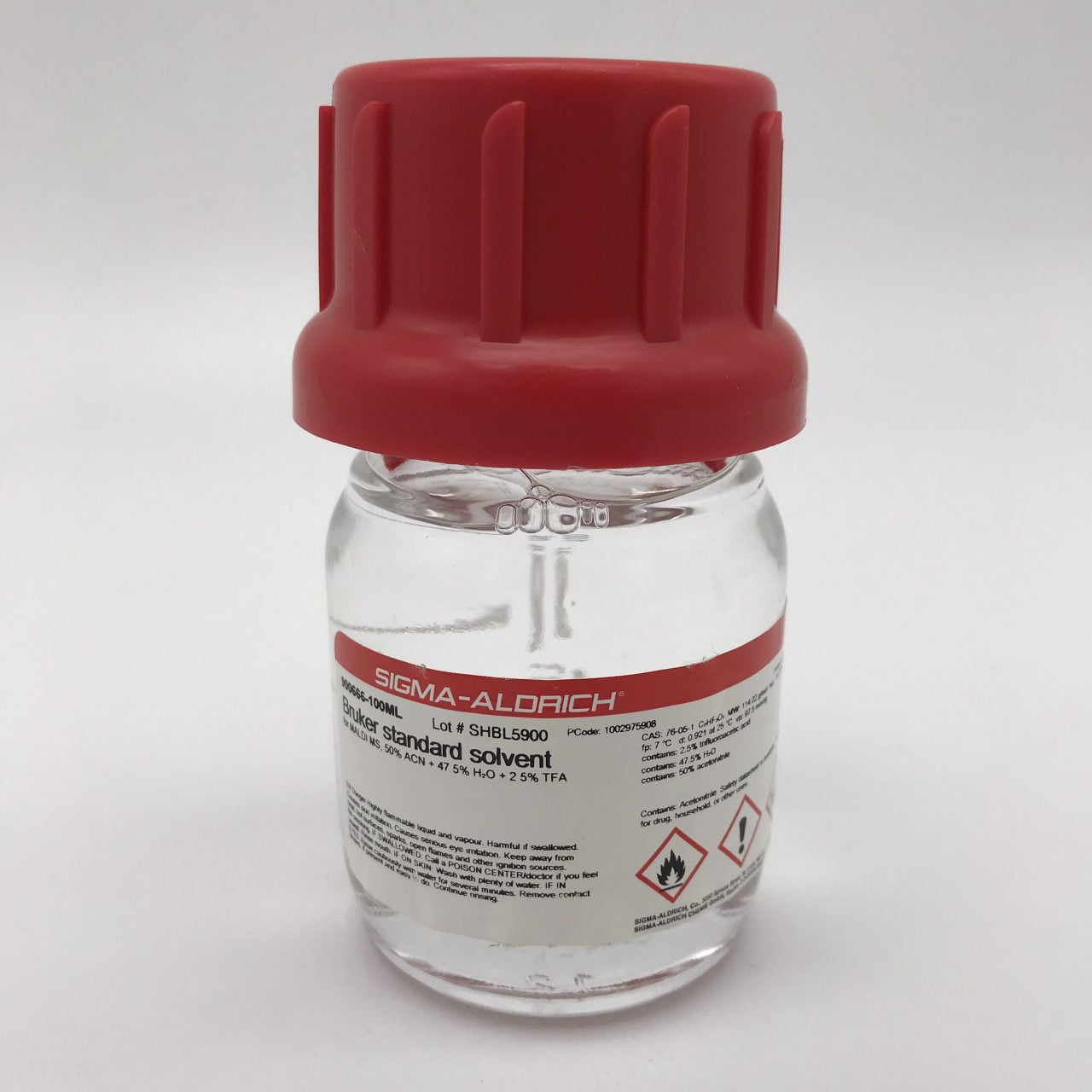 Bruker standard solvent, suitable for MALDI-MS, 50% ACN + 47.5% H2O + 2.5% TFA