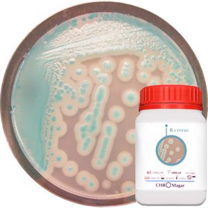 CHROMagar™ B. cereus Kit, 5000 mL Pack (Base medium + Supplement)