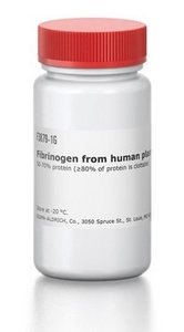 Sigma-Aldrich, Thrombin from human plasma, ≥1,000 NIH units/mg protein (E1%/280, 18.3)