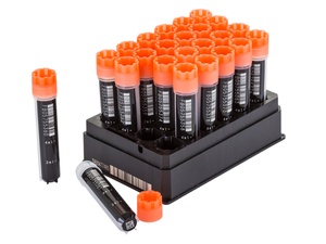 FluidX™ 7.6ml Tri-coded Tube, External Thread, 240/Case