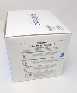 Tubetest,Total Phosphorus 12, for 25 Tests, 0-12mg/L P