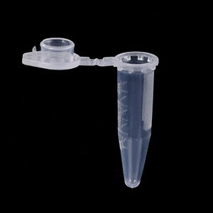 Biologix Microcentrifuge Tubes, Clear, Sterile with flat Snap caps, 5mL