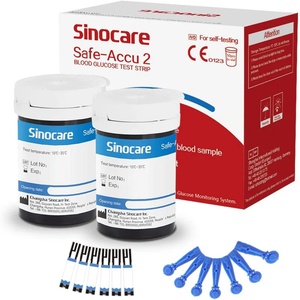 Sinocare Safe Accu 2 Glucometer Strips