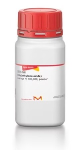 Sigma-Aldrich Poly(ethylene oxide), average MV 400,000 (nominal), powder, hydroxyl, BHT as inhibitor