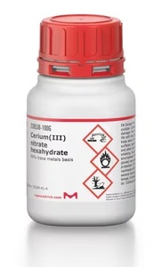 Sigma-Aldrich Cerium (III) nitrate hexahydrate, 99% trace metals basis