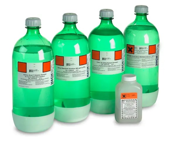 [4562700] Hach Series 5000 Silica Analyzer Reagent Set, with Silica Standard 