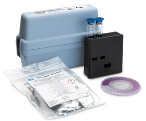 Hach Test kit, copper (free) test color disc, model CU-5, 0 - 4 mg/L Cu, 100 Tests 