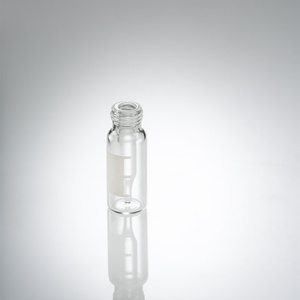 300μL glass Vial with fused insert, 9mm screw top, 12x32mm with label