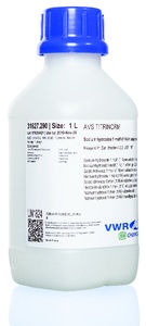 VWR Sodium thiosulphate 1 mol/l (1 N) in aqueous solution, AVS TITRINORM volumetric solution
