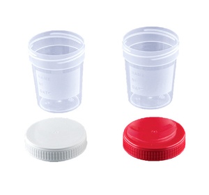 VWR® Specimen Containers, Conical, with Screw Caps, 120 mL