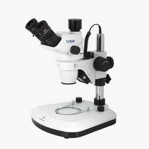 MagZoom TZM 6 Trinocular Stereo Zoom Microscope for IVF, Nematodes & Zebrafish Applications 