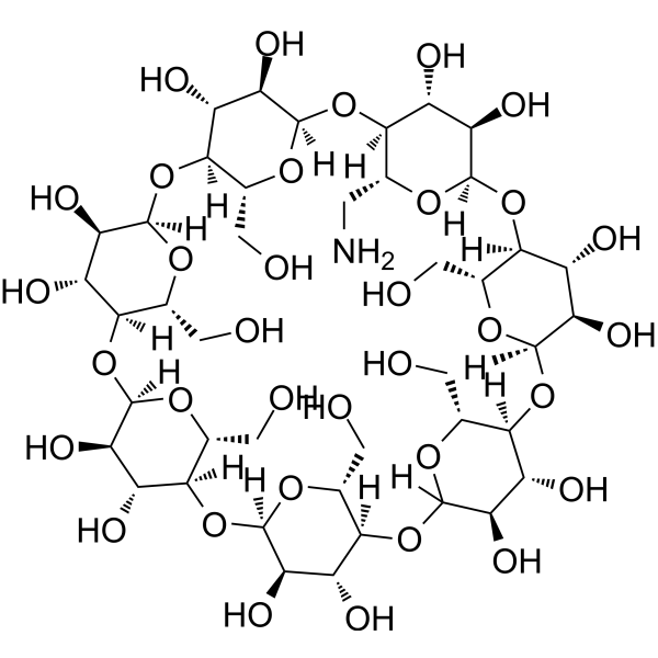 MCE 6-Amino-6-deoxy-β-cyclodextrin (≥95.0%)