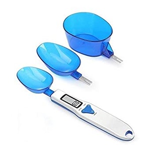 Digital Spoon/Spatula Scale with with 3pcs Detachable Weighing Spoons