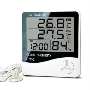 Digital Maximum/Minimum Thermohygrometer, With Probe
