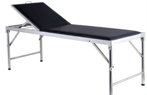 Examination Bed (Couch) with stainless steel frame