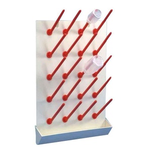 Glassware Draining Rack W/ Pegs, PolyLab