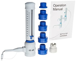 Lasany Bottle Top Dispenser 5-60Ml, W/ Bottle