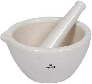 Porcelain Mortar And Pestle set